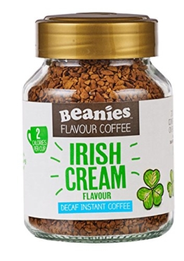 Beanies Instant Coffee Irish Cream Flavour Decaf 50g - 1