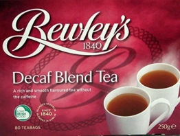 Bewley's Decaf Blend Tea Bags, 250 gram, 80 Tea Bags by Bewley's - 1