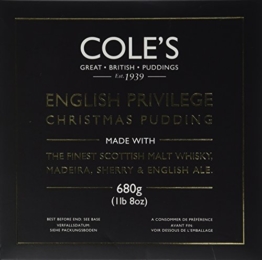 Cole 's Foods English Privileg Christmas Pudding 680 g - 1