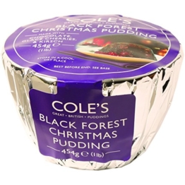Cole's Black Forest Christmas Pudding 454g - 1