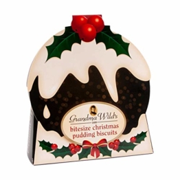 Grandma Wilds - Mini Christmas Pudding Biscuits - 150g - 1