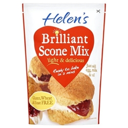 Helens Brilliant Scone Mix - Glutenfrei (280g) - Packung mit 2 - 1