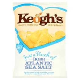 Keogh Irish Atlantik Meersalz Kartoffelchips 125g - 1