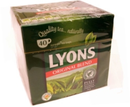 Lyons Tee Original Blend 600 Pryamid Teebeutel - 1