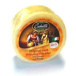 Original Irischer Cheddar Käse mit Irish Whiskey herzhaft 200g - 1