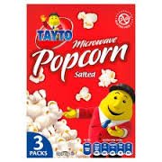 Tayto Micro Popcorn Salted 3 Pack 270G (Multi Pack of 2) from Ireland - 1