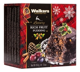 Walkers Shortbread Rich Fruit Pudding 454g, 1er Pack (1 x 454 g) - 1